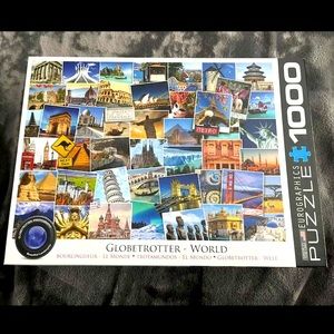Eurographics 1000 Piece Puzzle - Globetrotter World Puzzle